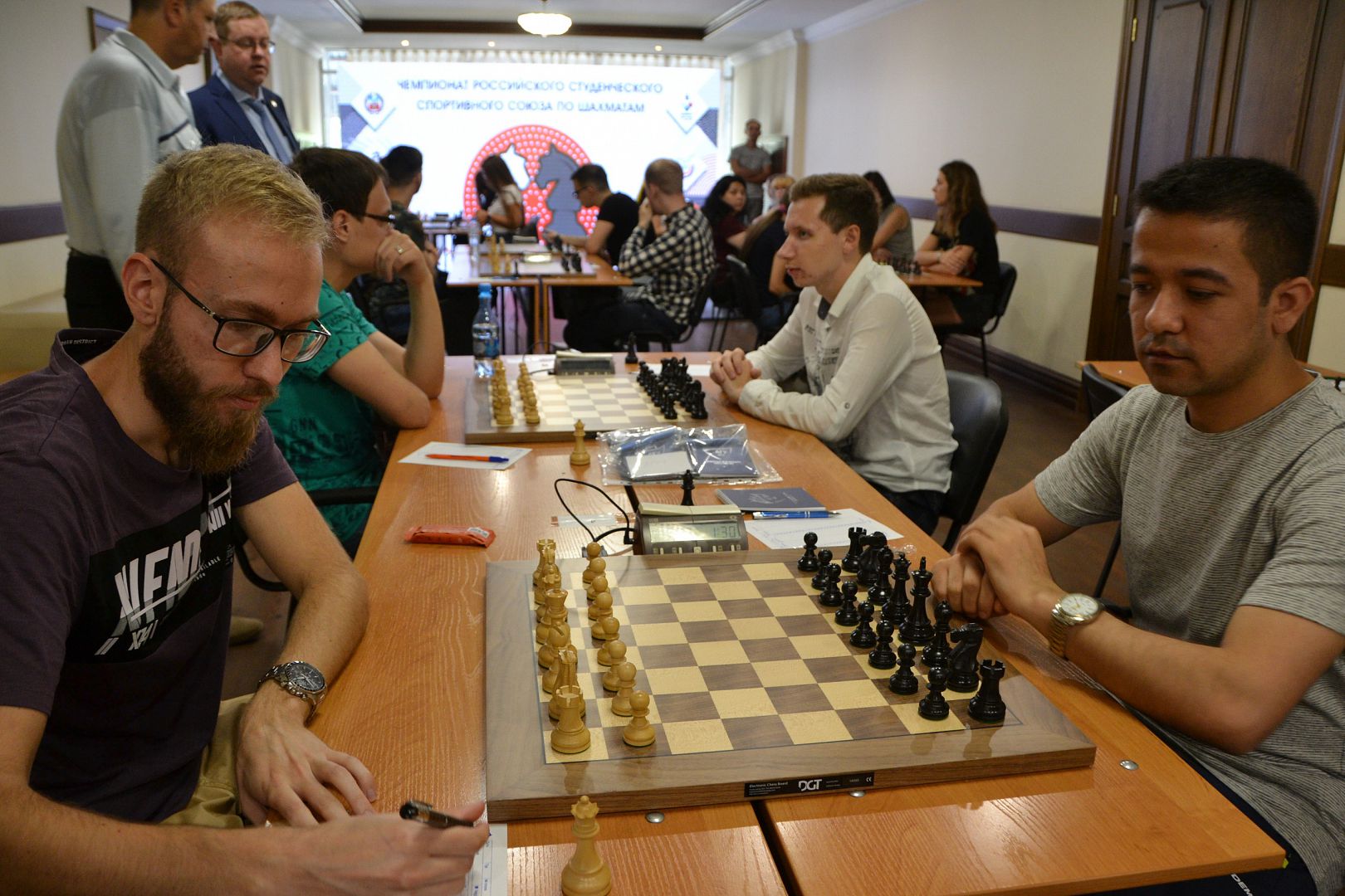 В АлтГУ завершился четвертый день всероссийских студенческих соревнований по шахматам 