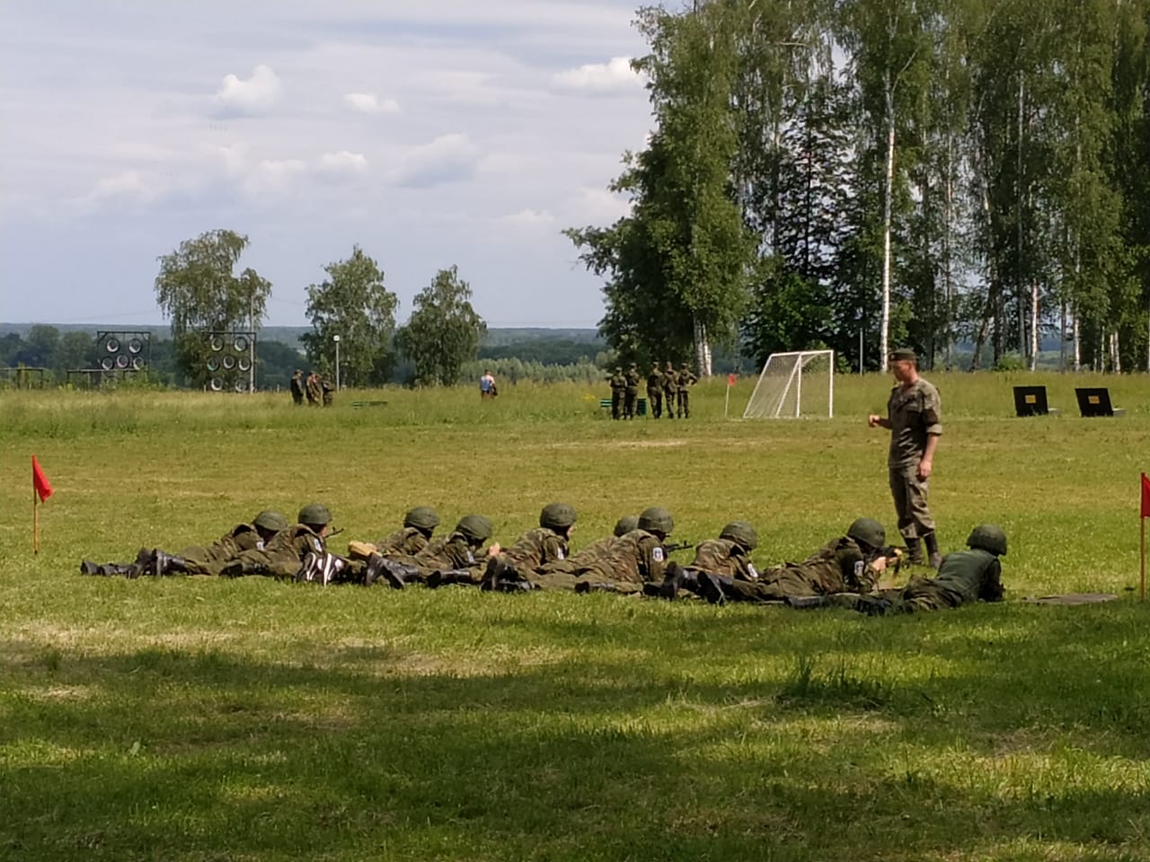 Кадеты Чувашии занимают призовые места в первой смене юнармейского оборонно-спортивного лагеря «Гвардеец -1»