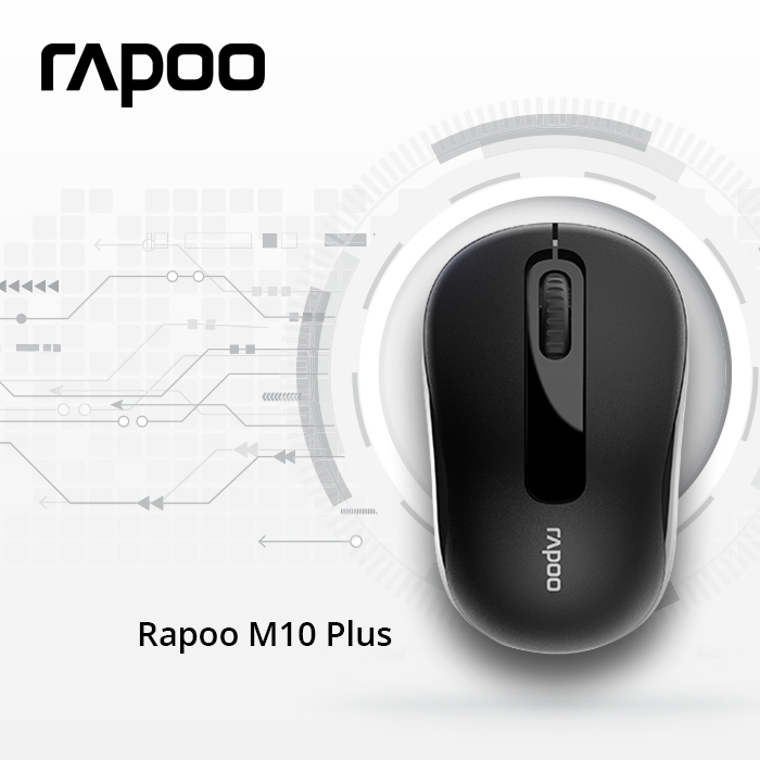 Мышь Rapoo M10 Plus: яркий элемент твоей работы