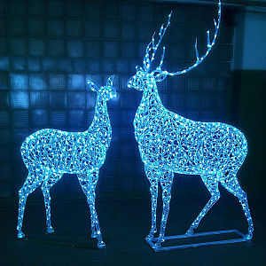ООО ПК «Сад радости» — одна из крупнейших в России компаний, производящих декоративные световые фигуры 