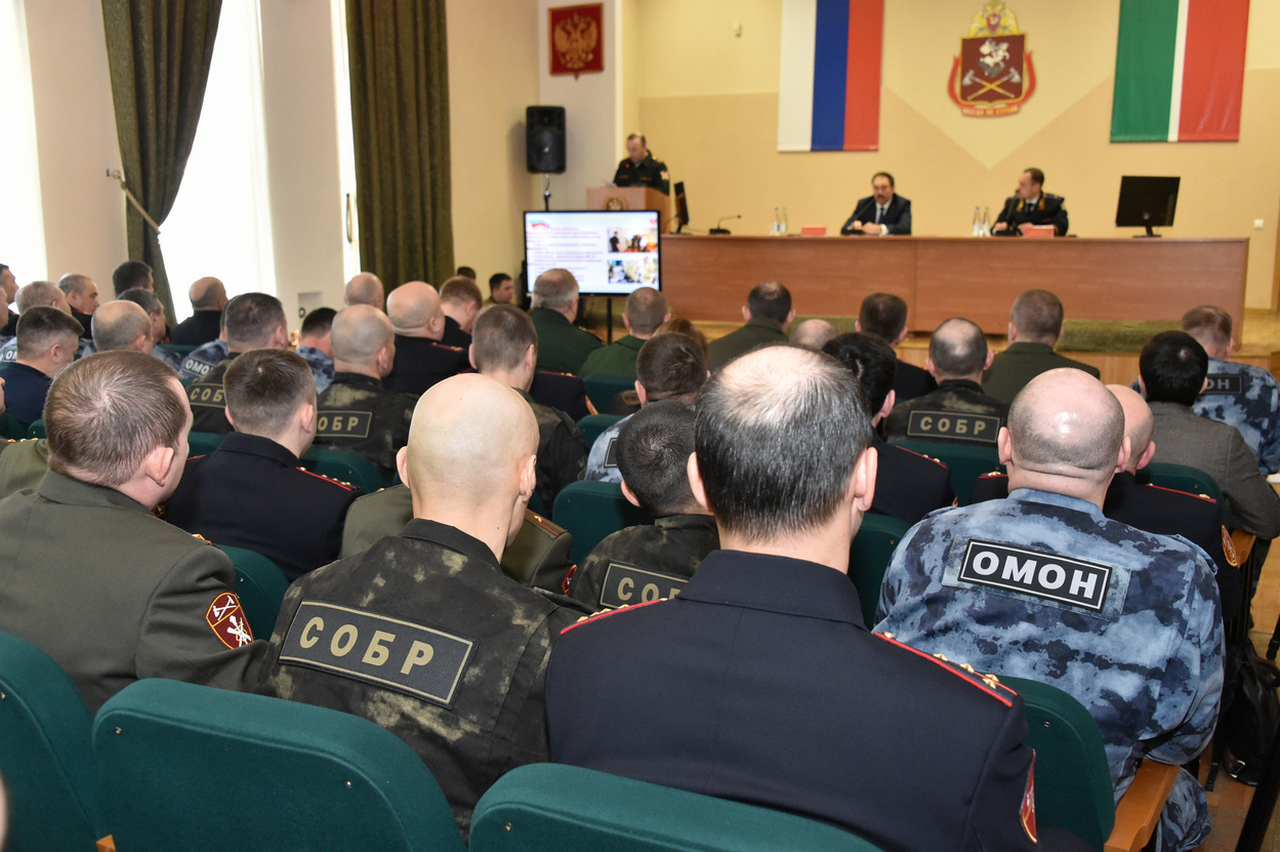 В Управлении Росгвардии по Республике Татарстан подвели итоги служебно-боевой деятельности за 2019 год