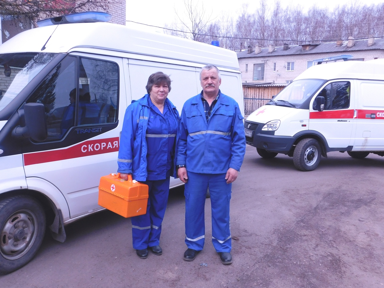 7 апреля служба скорой помощи Поддорской ЦРБ Новгородской области отметила полувековой юбилей