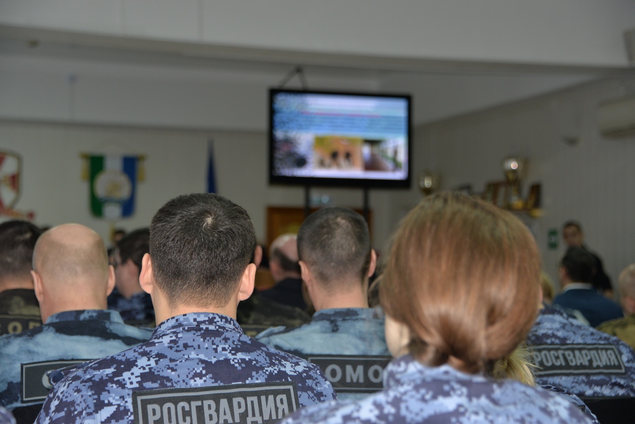 В Управлении Росгвардии по Республике Башкортостан подвели итоги служебно-боевой деятельности за 2019 год