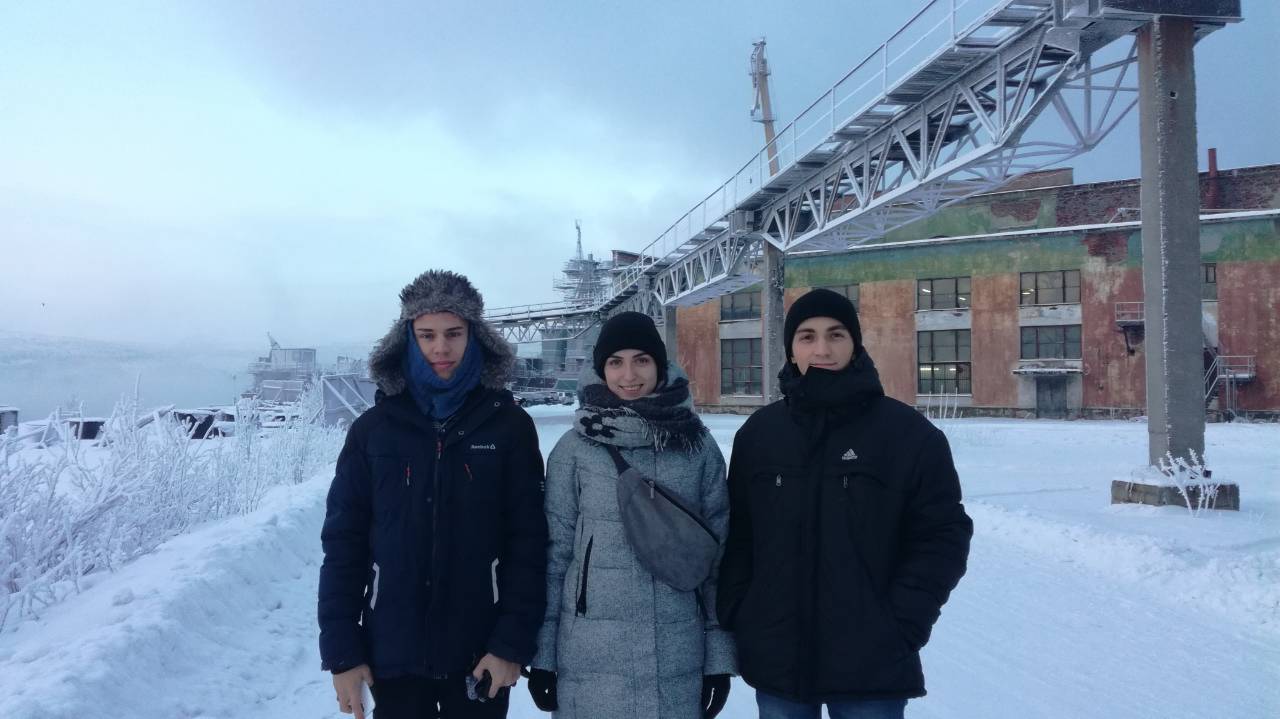 Студенты Морского института СевГУ освидетельствовали корабли в Мурманске