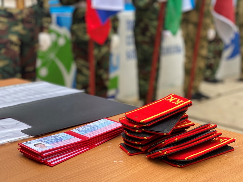 В Башкирии кадеты нового класса Росгвардии принесли клятву верности Отечеству