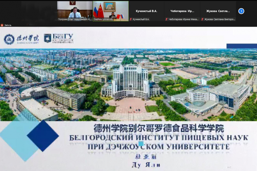 Белгородский институт пищевых наук откроют при Дэчжоуском университете в Китае